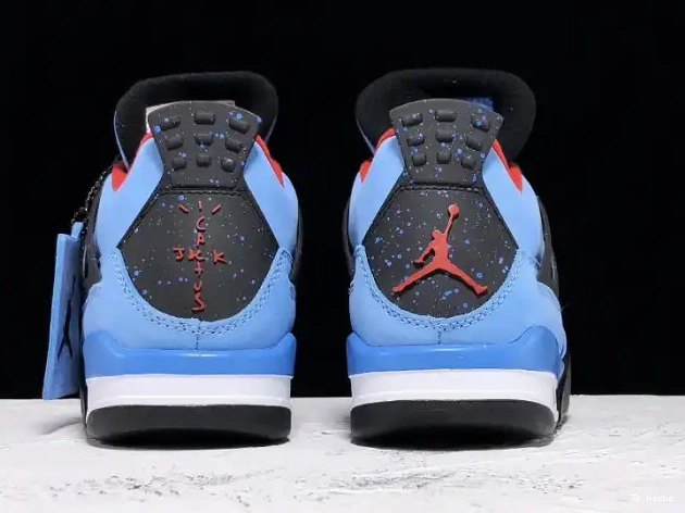 Rep TBK Cactus 308497-406 x Air 4 Jordan Scott Travis Jack 0508